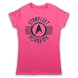 Star Trek Starfleet Acadamy Cadet Damen T-Shirt, Rosa, M