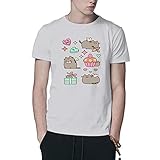 pus-heen The catSummer Cotton Funny Men's T-Shirts Women Fashion Tshirt Unisex T-S