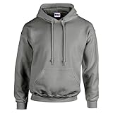 Gildan GD057 Kapuzen-Sweatshirt 'Heavy Blend' Gr. Large, Grau - Sport Grey