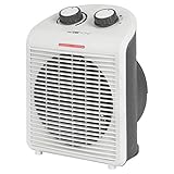 Clatronic Heizlüfter HL 3761 weiß | 2 Heizstufen (1000/2000 W)