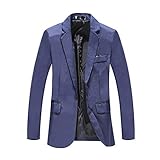 Poryu Herren Sakkos Sportmäntel Lässige Blazerjacken Freizeitanzug Leichte Jacken EIN Knopf Casual Solide Business Hochzeit Outwear Mantel Anzug Top