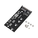 1 STÜCKE B + M Key M.2 NGFF SSD auf 2,5'SATA3 Konvertieren von Adapter Card Interface Upgrade-Kit Geeignet für SATA-Revision I/II/III