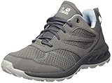 Jack Wolfskin Damen Woodland Texapore Low W Trekking-& Wanderhalbschuhe, Grau (Grey/Light Blue 6338), 40 EU