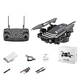 HZLQ Faltende Aerial Fotografie Drone RC Airplane Multicopter Spielzeug, RC Quadcopter für Anfänger, 3D-Flip, Flugbahnflug, App-Steuerung, Kopfloser Modus, Schwerkrafterf Style 2