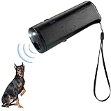 SharpCost Ultraschall Hunde, 3 in 1 Anti-barke Handheld-Hundetrainingsgert, Hunde Repeller, LED-Au enrinde-Controller, Anti-Bellen-Gerät für kleine bis große H