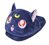 WANHONGYUE Sailor Moon Anime Cosplay Indoor Hausschuhe Furry Slipper Slip On Shoes Slides Schuhe für Frauen und Männer 1