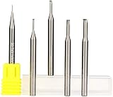 Bohrersets P0.25-P0.8 Eingewinde-Schaftfräser 4 Mm Cnc-Fräser Hartmetall-Schaftfräser D0.7/1.55/2.35/3.15/3.9 Gewindefräser-P0.8X3.9Xd4X12X50L - 1 Stück