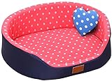 UIZSDIUZ Haustierbett Hundebett Haustier Hund & catsBed, Warm mit Wendekissen waschbar, Orthopädische Hundebett & Sofa Katzenbett (Color : Style2, Size : S(38×29×13cm/2kg))