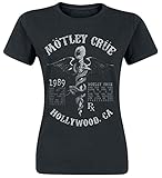 Mötley Crüe Faded Feel Good Lyrics Frauen T-Shirt schwarz XXL 100% Baumwolle Band-Merch, B