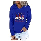 HHOP Weihnachten Sweatshirts für Damen Damen Oberteil mit Kette musselinbluse Frog Hoodie Sweat Pulli Damen weißer Pulli Damen schicke Oberteile Damen Basketball Jacke Damen Bluse weiß