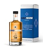 040 Rum inkl. Geschenkverpackung - Karibischer Rum des HSV - 15 jährige Reifung im Eichenfass (1 x 0,5l)