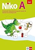 Niko A: Arbeitsheft Alphabetisierung mit Audio-CD Deutsch als Zweitsprache Klasse 1-4 (DaZ. Deutsch als Zweitsprache)