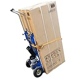 CHRYS Treppensteigerwagen Tragfähigkeit,Schwerlast-Sackkarre 200 kg Treppensteiger Sackkarre,Stabiler Metallrahmen Transportkarre für Umzug oder Getränkekisten - inkl. Exp