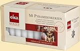Pyramidenkerzen weiß, 16 Packungen je 50 Stück NEU Zubehör Py