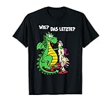 Wie? Das Letzte? Totes Einhorn m. Drache lustig Unicorn Fun T-S