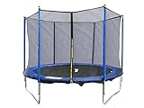 Trampolin, Ø 305 cm, mit Sicherheitsnetz, GS/Intertek geprüft, bis 120 kg belastbar. Sonderaktion für kurze Zeit !