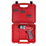 Akkuschrauber, ABS + PVC Ergonomische Bohrmaschine mit Aufbewahrungsbox für Heimwerker 18V