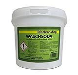 DIACLEANSHOP Waschsoda - 5kg Pulver - calciniertes Soda, Reine Soda, Natriumcarb