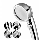Duschkopf, Druckerhöhung, Hochdruck-Duschkopf, Universal-Handbrause, nur 3 Sprühmodi, verstellbar, wassersparend, Duschkopf (ohne Schlauch)