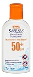 Safe Sea LSF50+ Lotion 113,4 g Anti-Quallen Sting Schutzlotion, Sonnenschutz, schützt vor Seeläusestichen, Quallen und Feuerkorallen Umweltfreundlicher und reefsicherer Sonnenschutz (1 Packung 50 SPF)