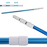 your GEAR Poolstange PPS-3x80 Aluminium Teleskopstange 3-teilig 100-240 cm Stange zur Poolreinigung