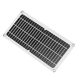 Fedoras Solarpanel, 10W 12V USB Ausgang Solarpanel Ladegerät Monokristallines Silizium Solar Mobile Stromversorgung IP65 W