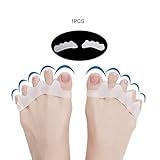 #N/D 5 Löcher Hoch Elastische Zehenfinger Geradehalter Hammerzehen Hallux Valgus Korrektor Bandage Zehentrenner Fußpflege Bandag