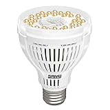 Sansi Grow Glühbirne LED E27 Vollspektrum Pflanzenlichter, 15w