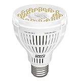 Sansi Grow Glühbirne LED E27 Vollspektrum Pflanzenlichter, 15w