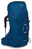 Osprey Aether 65 Trekkingrucksack für Männer Deep Water Blue - S/M