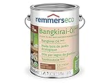 Remmers Bangkirai-Öl [eco], 2,5 Liter, nachhaltiges Bangkirai Öl für aussen und innen auf Wasserbasis, optimal für Bangkirai Gartenmöbel oder Bangkirai Holzterrassen, ökologisch, bienenverträg