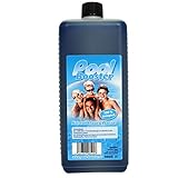 Klares Wasser im Pool - Hautschonender Poolreiniger - Kinderbecken Planschbecken bis große Pools - Pool Booster - 1 L