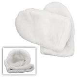 Weiche Mikrofaser Paraffin-Bad Handschuhe, Kosmetex Silver Kosmetikhandschuhe, Wärmehandschuhe, weiß 1 Paar, H