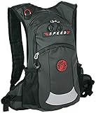 Bag Street - wasserdichter Rucksack für Motorrad, Biker, Fahrrad, Sport und Outdoor in Schw