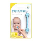 Bebon Angel – der bessere Nasenreiniger und Ohrenreiniger für Babys | Sichtbar wirksamer als Nasensauger/Nasensekretsaug