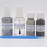 dropedo Lackstift Set passend für FIAT/Lancia 952 Azzurro 5024 20ml + Klarlack 20ml + Metallgrundierung 10ml + Kunststoffgrundierung 10