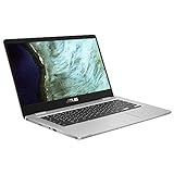 ASUS Chromebook C423NA (90NX01Y1-M02360) 35,5 cm (14 Zoll, Full HD, IPS-Level, NanoEdge, matt) Notebook (Intel Celeron N3350, Intel HD-Graphics 500, 4GB RAM, 64GB eMMC, Chrome OS) S