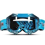 QYK -Ski-Schneebrille für Mädchen und Junge,Snowboardbrille mit Doppelscheibe mit Antibeschlag für UV-Schutz für Mädchen,Skibrille Antibeschlag Snowboardbrille,C