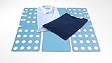 Faltbrett für Hemden & T Shirts | Wäschefaltbrett als Falthilfe | Wäschefalter | Idealer Kleiderschrank Organizer & H