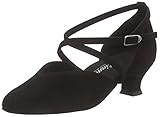 Diamant Latein 107-013-001 Damen Tanzschuhe, Schwarz, 38 2/3 EU, 5 1/2 U