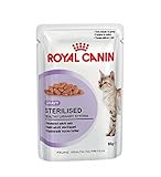 Royal Canin Katzenfutter mit Soße, feucht sterilisiert, 48 x 85 g B