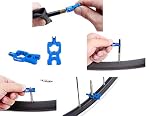 Eva Shop® 4in1 Premium Multitool Ventilwerkzeug Ventileinsatz Schlüssel Fahrradventil Werkzeug Ventilschlüssel für SV, AV, Presta, Schrader Ventileinsätze MTB Rennrad Versand aus BRD