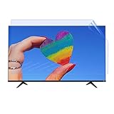 50-70-Zoll-TV-TV-Bildschirmschutz, Anti-Blendung Anti Blue Light Lindere-Bildschirmfilter Lindern Eye-Müdigkeit Für LCD, LED, OLED & QLED 4K HDTV,60' 1327 * 749