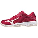 Mizuno Lightning Star Z6 Jr Volleyball-Schuh, Pred Whtsand Rosered, 36.5 EU