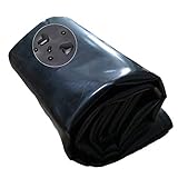 ALDS Premium HDPE Teichfolie Teichplane schwarz, Stärken: 0,2 mm 5×5m 5×9m 6×8m 8×8m 8×11m 10×11m 10×12m 10×13m 12×12m 12×13m 12×14
