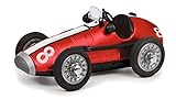 Schuco 450108500 Grand Prix Racer #8, Modellauto, Blech, rot mit weißem Streifen, Limitierte Auflag