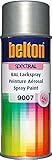 belton 324214 spectRAL Lackspray RAL 9007 graualuminium, seidenmatt, 400 ml-Profi-Qualität Sprühdose, (1er Pack)