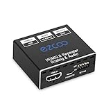 HDMI 2.0 Audio Extractor 4K 60Hz PS5 1080P 120Hz 4:4:4 HDCP 2.2 18 Gbit/s D-olby Vision HDR DE-Embed SPDIF Optical 5.1CH 3.5mm Stereo L/R Audio Breakout Digital Audio EDID Management, Scaler 4k 1080