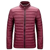 Herren Steppjacke Leicht Übergangsjacke Herbst Winter Übergang Baumwolle Winterjacke Manner Jack