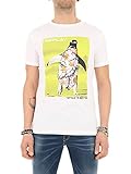 Replay Herren M3410 .000.2660 T-Shirt, Weiß (001 White), XL